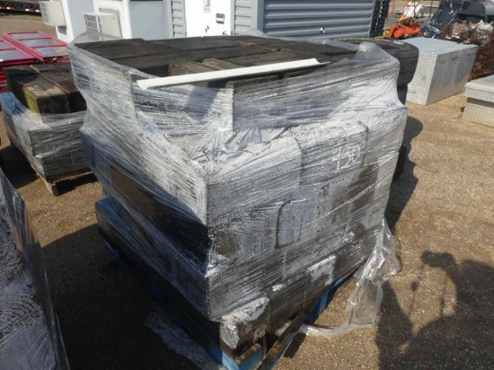 Pallet of Approx. (75) 8x8x15 Blocks of Treated Wood