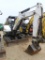 2015 Bobcat E42 Mini Excavator, s/n B2VW11822: Canopy, Rubber Tracks, Blade