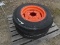 (2) Goodyear 6.50-15 Tires & Rims