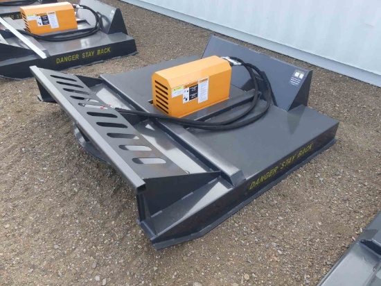 Unused 2023 Wolverine 66" Brush Cutter Attachment: for Skid Steer, Model BC