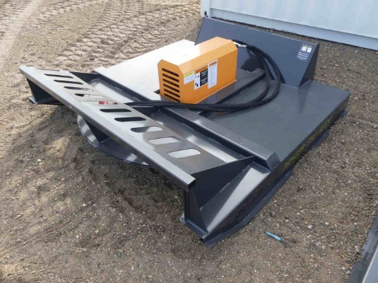 Unused 2023 Wolverine 66" Brush Cutter Attachment: for Skid Steer, Model BC