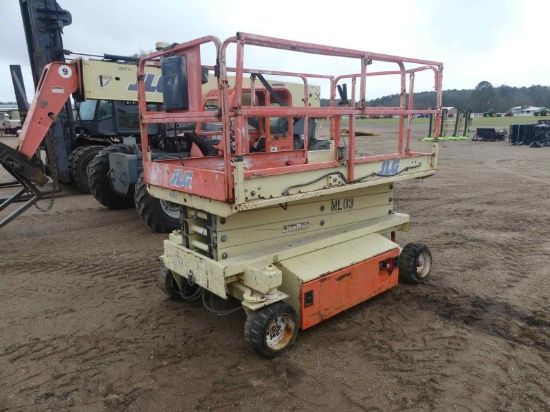 1997 JLG 2658 Scissor-type Manlift, s/n 0200036839 (Salvage): 26' Max Platf