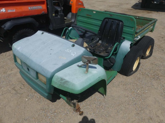 John Deere Gator Utility Vehicle (Salvage - No Title - $50 Trauma Care Fee