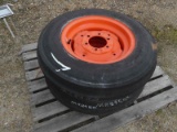 (2) Goodyear 6.50-15 Tires & Rims