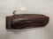 HUNTER, BROWN LEATHER HOLSTER FOR 6