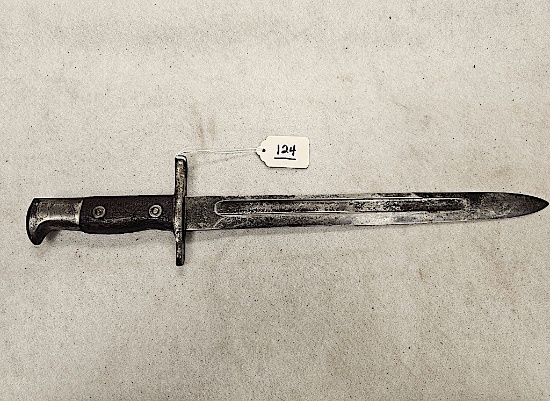 US BAYONET 1896 NO SCABBARD