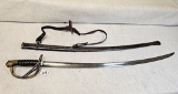 UNION CIVIL WAR CALVARY SABER, MANUFACTURED BY AMES, CIRCA 1800'S WITH ORIG