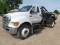 2009 Ford F750 Dumpster Toter Truck, s/n 3FRXF5E19V212861: S/A, Auto, Galbr