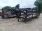 2007 Fleetneck 26' Gooseneck Trailer, s/n 46USU262071114336: T/A, Side Cage