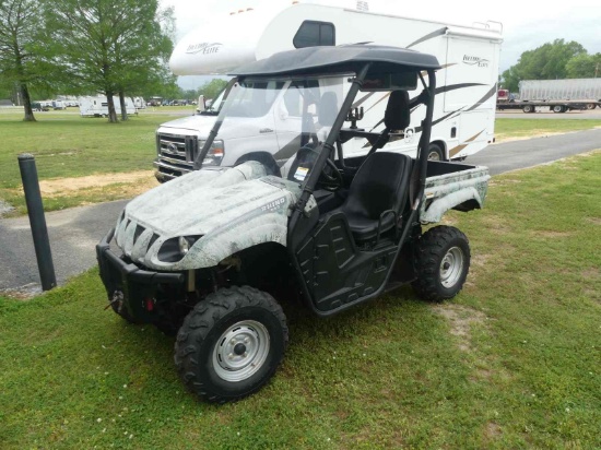 2008 Yamaha Rhino 600 4WD Utility Vehicle, s/n 5Y4AJ32Y18A000964 (No Title