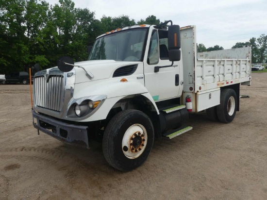 2009 International 7300 Stake Truck, s/n 1HTZZAAN19J083655 (Title Delay): S