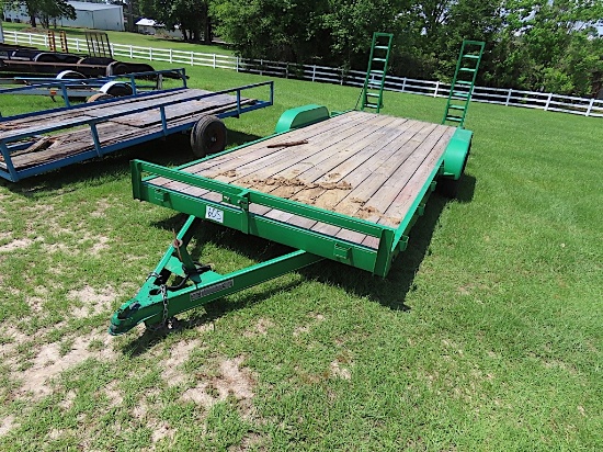 2018 CW 18' Trailer, s/n 46CFB2029JM031643: 77" Wide