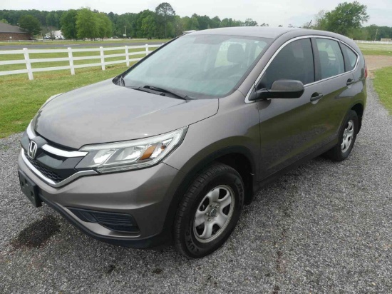 2015 Honda CR-V, s/n 3CZRM3H3FG716379: Auto, 4-door, Odometer Shows 126K mi