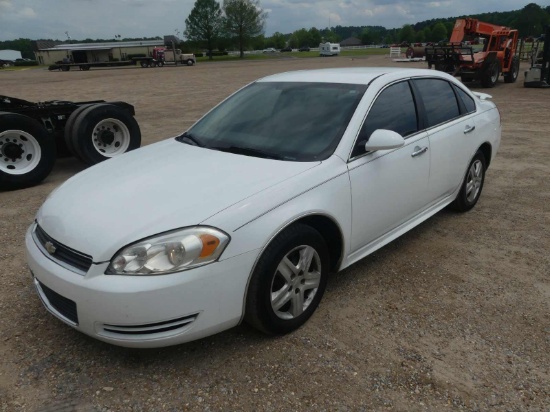 2010 Chevy Impala, s/n 2G1WA5EK1A1150910: 4-door, 3.5L V6 Gas Eng., Auto, O