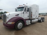 2007 Peterbilt 386 Truck Tractor, s/n 1XPHD49X77N743121 (Title Delay): T/A,