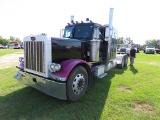 2003 Peterbilt 379 Truck Tractor, s/n 1XP5DB9X03D589648: T/A, Flat Top Slee