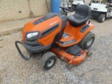 Husqvarna Riding Lawn Mower, s/n 32846: Model YTH24V54, Intek V-Twin 24hp G