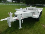 Extendable Pole Trailer (No Title - Bill of Sale Only): Pintle Hitch, T/A