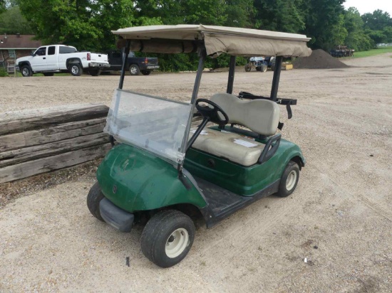 Yamaha Electric Golf Cart, s/n JW9-305950 (Salvage): Charger, Needs Batteri