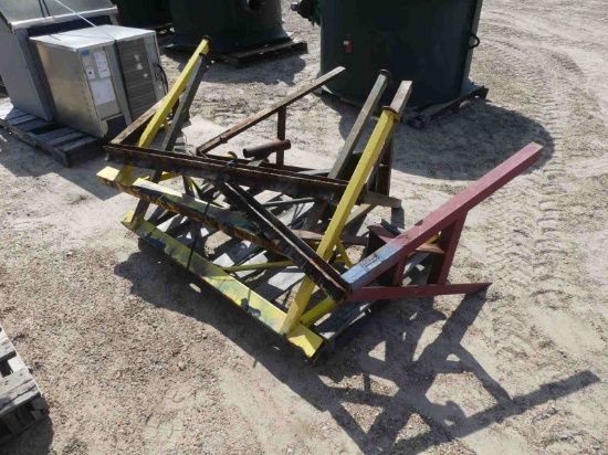 Lot of Metal Saw Horses