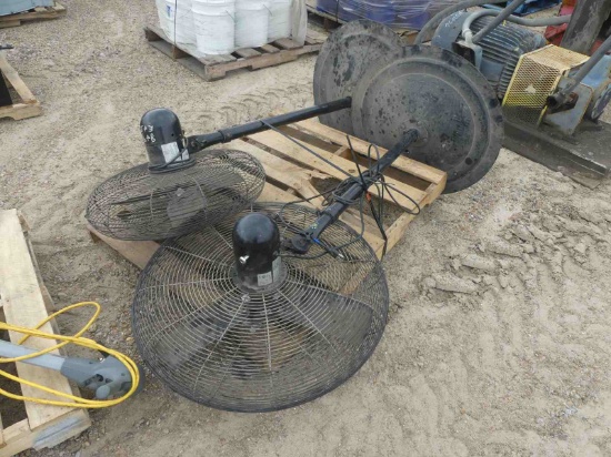 Pallet of (2) Standing Fans