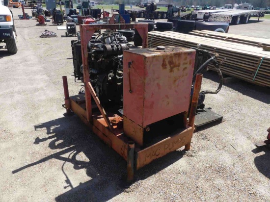 Hydraulic Power Unit: Odometer Shows 5523 hrs