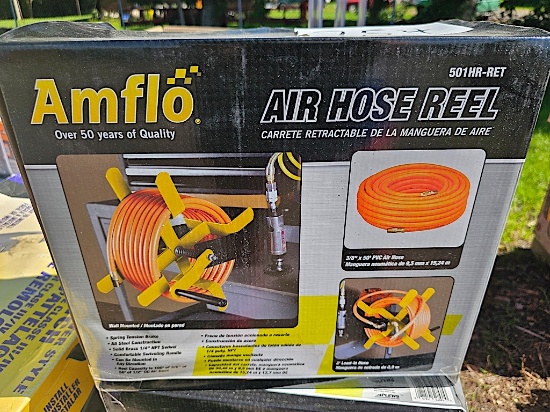 Amflo 3/8" 50' Air Hose Reel