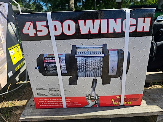 4500 lb. Wood Power Winch