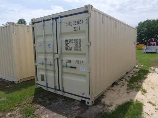 20' Shipping Container, s/n XHCU2538393