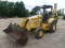 2005 Komatsu WB140-2 4WD Loader Backhoe, s/n 21321: Canopy, Meter Shows 189