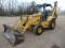 2003 Komatsu WB140-2N 4WD Extendahoe, s/n 20087: 4-post Canopy, GP Loader,