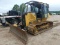 2013 John Deere 650K Dozer, s/n 1T0650KXHDE250666: Encl. Cab, Sweeps, Fores