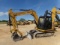 Cat 307E2 Midi Excavator, s/n CE200166: Encl. Cab, Hyd. Thumb, Steel Tracks