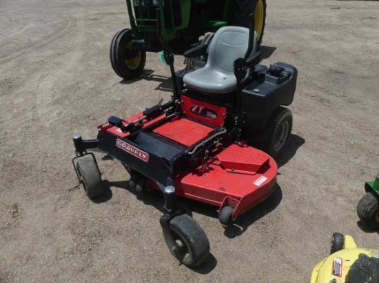 Gravely ZD 60HD Zero-turn Mower, s/n 011806: Kawasaki FR730V Gas Eng., 60"