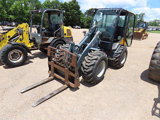 2014 Giant C6004T Rubber-tired Loader, s/n 6004X14043: C/A, Forks, Meter Sh