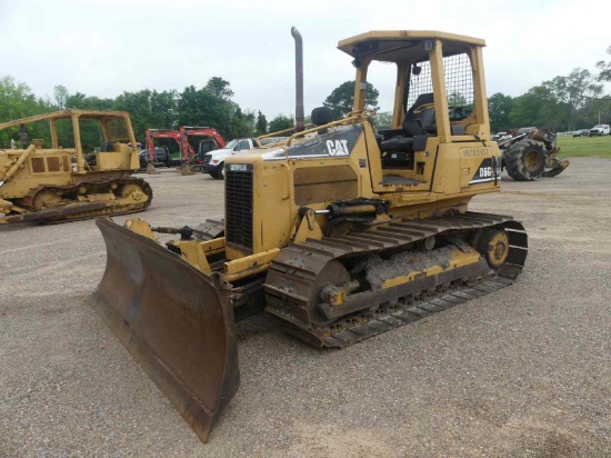 2007 Cat D5G LGP Dozer, s/n RKG03553: Canopy, Screen 6-way Blade, Pull Bar,