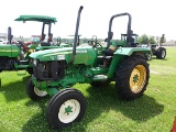John Deere 5103 Tractor, s/n PY5103U016268: 2wd, Rollbar, PTO, Lift Arms, H