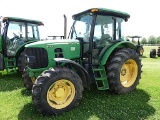 John Deere 6115D MFWD Tractor, s/n H020867: C/A, Heat, 9-sp., Left Hand Rev