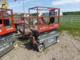 2014 Skyjack SJIII-3219 Scissor-type Manlift, s/n 22061756: Meter Shows 211