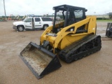 2002 Cat 267 Skid Steer, s/n CMP00351: Canopy, Rubber Tracks, GP Bkt., Mete