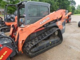 2019 Kubota SVL95-2S Skid Steer, s/n 47398: Encl. Cab, Aux. Hydraulics, No