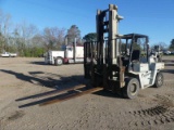 Nissan VF05H70V Forklift, s/n VF05-300577: Dual Front Tires, Diesel Eng., 7