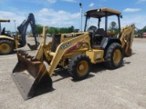 2000 John Deere 310SE 4WD Loader Backhoe, s/n 886634: Canopy, Meter Shows 3