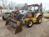 2013 Volvo BL70B 4WD Loader Backhoe, s/n 330150: 4-post Canopy, GP Loader,