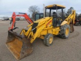 JCB 214 4WD Loader Backhoe, s/n 483741: 2-stick, 24