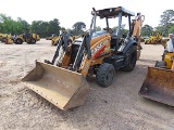 Case 580N 4WD Loader Backhoe, s/n THC740094: 4-post Canopy, 1939 hrs