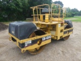 1998 Cat CB434C Tandem Drum Vibratory Roller, s/n 4DN00302: Canopy, Meter S