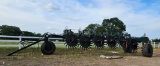 Harrell RR5006 Root Rake, s/n 09150042: 3-wheel, 6 Rakes, Hyd. Lift