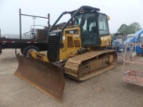 2014 Cat D4K2 LGP Dozer, s/n KPR00363: C/A, Heat, Sweeps, 6-way Blade, Mete
