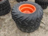 (2) Goodyear 31x15.50-15 NHS Tires w/ Kubota Rims